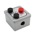 Three Button Exterior Open-Close-Stop Surface Mount with Lockout Control, Keyed Alike (NEMA 4) - MMTC 3BXL-KA