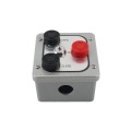 Three Button Exterior Open-Close-Stop Surface Mount with Lockout Control