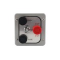 Three Button Exterior Open-Close-Stop Surface Mount with Lockout Control