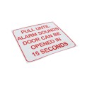 BEA Signage for Delayed Egress - 50-0336 (Default)