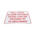 BEA Signage for Delayed Egress - 50-0336 (Default)