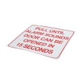 BEA Signage for Delayed Egress - 50-0336 (Default)