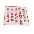 BEA Signage for Delayed Egress - 50-0336 (Default)