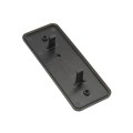 BEA MS31 Magic "Wave to Open" Actuator Jamb Faceplate (Text & Logo, Black) - 70-5825