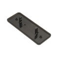 BEA MS31 Magic "Wave to Open" Actuator Jamb Faceplate (Text & Logo, Black) - 70-5825