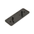 BEA MS31 Magic "Wave to Open" Actuator Jamb Faceplate (Text & Logo, Black) - 70-5825