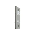 BEA MS31 Magic "Wave to Open" Single Gang Actuator Faceplate (Text & Logo, Gray) - 70-5836