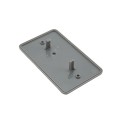 BEA MS31 Magic "Wave to Open" Single Gang Actuator Faceplate (Text & Logo, Gray) - 70-5836