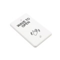 BEA MS31 Magic "Wave to Open" Single Gang Actuator Faceplate (Text & Logo, White) - 70-5839