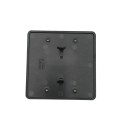 BEA MS31 Faceplate Magic Switch Double Gang "Push to Open" Text & Hand Wave Logo - 70-5841