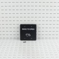 BEA MS31 Faceplate Magic Switch Double Gang "Push to Open" Text & Hand Wave Logo - 70-5841