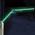 GateArms+ 90 Degree Folding Gate Barrier Arm Light Kit - Includes Customizable 4' and 6' Sections, Double-Sided LEDs, DOT Tape, and Hardware (Max 10 ft. Long)
