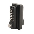 GateMaster Superlock Digital Double Sided Lever Handle for 40-60mm Gates, Field Reversible - BDGRR4060