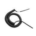Coil Cord - 18 Gauge - 4 Conductor - 12 ft. Expanded - C184-12B (Default)