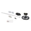 Brink Alert 1-Sided Commercial Door Opener Light Kit - 5' LED Light Strip, 1 x LED Track, DC Power Supply, 22-4 Signal Cable, & Harness - CDLK5-1