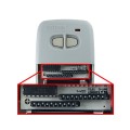 Digi-Code 2 Button Remote Visor Transmitter, 300 MHz - DC5060