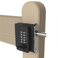 AES GateMaster Surface-Fixed Digital Lock - Left-Hand - Keypad On Both Sides - DGLWL