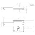 AES Gatemaster Screw-Fixed Lock for Gates Up to 24mm Thick - GLB