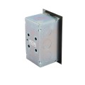 One Button Flush Mount Keyswitch with Stop - MMTC HBFS