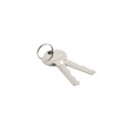 Flush Mount One Button Open-Close Keyswitch with Best Core Mortise Cylinder (NEMA 1 - 15 amp @ 125/250V AC) - MMTC HBFST-BC (Keyswitches)