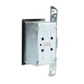 Flush Mount One Button Open-Close Keyswitch with Best Core Mortise Cylinder (NEMA 1 - 15 amp @ 125/250V AC) - MMTC HBFST-BC (Keyswitches)