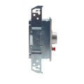 Flush Mount Keyswitch with Best Core Cylinder (NEMA 1 - 15 amp @ 125/250V AC) - MMTC HBFST-SLF (Keyswitches)