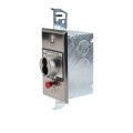 Flush Mount Keyswitch with Best Core Cylinder (NEMA 1 - 15 amp @ 125/250V AC) - MMTC HBFST-SLF (Keyswitches)