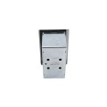 One Button Exterior Flush Mount Keyswitch with Stop Button - MMTC HBFSX