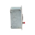 One Button Exterior Flush Mount Keyswitch with Stop Button - MMTC HBFSX