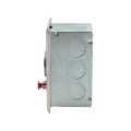 One Button Exterior Flush Mount Keyswitch with Stop Button - MMTC HBFSX