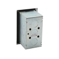 One Button Exterior Flush Mount Keyswitch with Stop Button - MMTC HBFSX