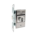 Flush Mount Open-Close Keyswitch with Best Core Mortise Cylinder (NEMA 1 -15 amp @ 125/250V AC) - MMTC HBFT-BC