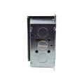 Flush Mount Keyswitch with Changeable Core Cylinder (NEMA 1 - 15 amp @ 125/250V AC) - MMTC HBFX-CC