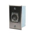 Exterior Flush Mount Single Gang Keyswitch - MMTC HBFX (Keyswitches)