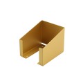 EMX IRB-MON2/IRB-4X2 Photo Eye Gold Aluminum Hood (Sold Individually) - IRB-MON2-HD-GOLD (GateArmsPLUS Accessories)