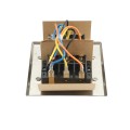 Two Gang, Three Button Surface Mounted Open-Close-Stop Control (NEMA 1) - MMTC LCE-3-2G
