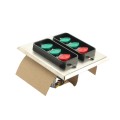 Two Gang, Three Button Surface Mounted Open-Close-Stop Control (NEMA 1) - MMTC LCE-3-2G