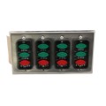 Four Gang, Three Button Surface Mounted Open-Close-Stop Control (NEMA 1) - MMTC LCE-3-4G