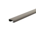 ME110-C-1 Miller Edge ME110-C Mounting Channel Flat, rigid PVC 1ft
