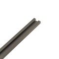 ME110-C-1 Miller Edge ME110-C Mounting Channel Flat, rigid PVC 1ft
