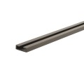 ME110-C-1 Miller Edge ME110-C Mounting Channel Flat, rigid PVC 1ft