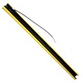 Miller Edge MGR20 Non-Monitored Sensing Edge for 2" Round Gate Posts (Yellow)