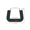 Miller Edge MGS20 Non-Monitored 4 ft Sensing Edge for 2" Square Gate Posts (10 ft Lead Wire)