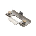 AES Gatemaster Stainless Mortice Lock - Dual Cover - Plain Handles - ML4DCP (Default)