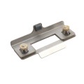 AES Gatemaster Stainless Mortice Lock - Dual Cover - Plain Handles - ML4DCP (Default)