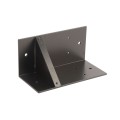OPTEX Aluminum L-Bracket for Mounting the OVS-01GT and OVS-01CC in Black