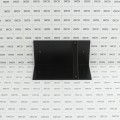 OPTEX Aluminum L-Bracket for Mounting the OVS-01GT and OVS-01CC in Black on grid to show size