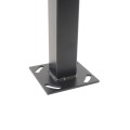 OPTEX 23" Mini Post for Curb Mounting OVS Series (Black) - OVS-MPBCURB