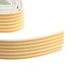 GateArms+ 10 ft. Barrier Arm Protective Bottom Padding With Adhesive Backing - White