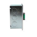 One Button Interior Flush Mounted Control Station (NEMA 1 - 10 amp @250V AC) - MMTC PBC-1 (Buttons)